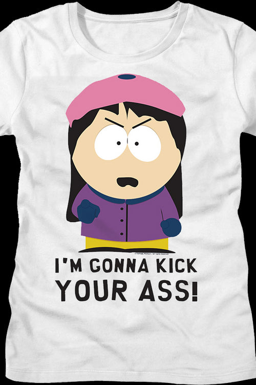 Womens I'm Gonna Kick Your Ass South Park Shirtmain product image