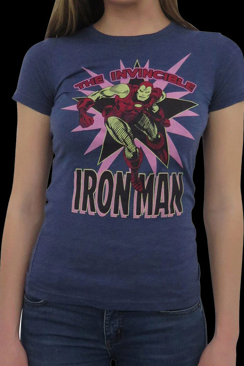 Womens Invincible Iron Man Marvel Comics Shirtmain product image