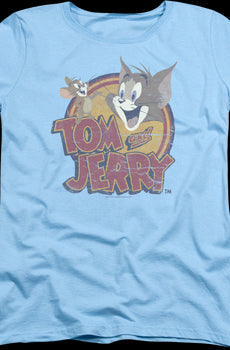 Womens Logo Tom and Jerry Shirt