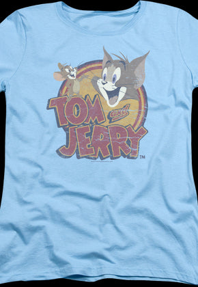 Womens Logo Tom and Jerry Shirt