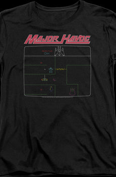 Womens Major Havoc Screen Atari Shirt
