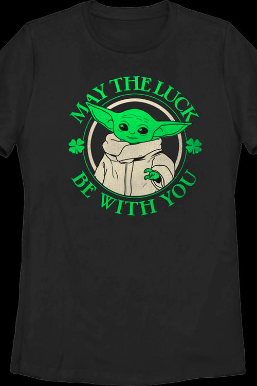 Womens May The Luck Be With You Star Wars Shirtmain product image