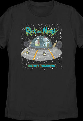 Womens Merry Rickmas Rick And Morty Shirt