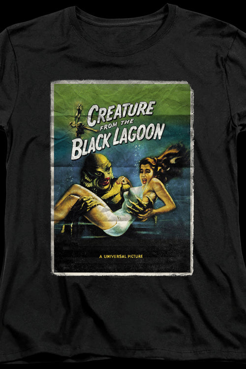 Womens Movie Poster Creature From The Black Lagoon Shirtmain product image