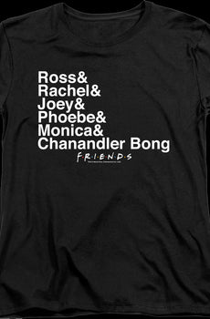 Womens Names Friends Shirt