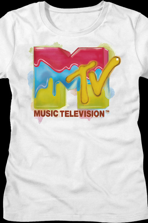 Womens Painted Logo MTV Shirtmain product image