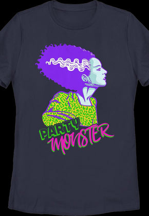 Womens Party Monster Bride Of Frankenstein Shirt