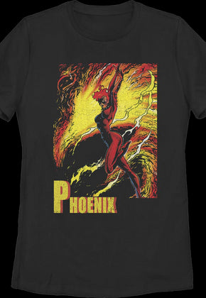 Womens Phoenix Marvel Comics Shirt