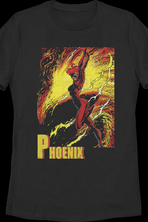 Womens Phoenix Marvel Comics Shirtmain product image