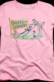 Womens Pink Chutes And Ladders Shirt