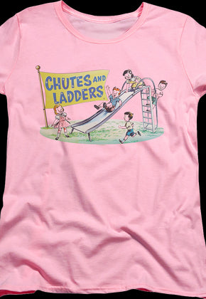 Womens Pink Chutes And Ladders Shirt