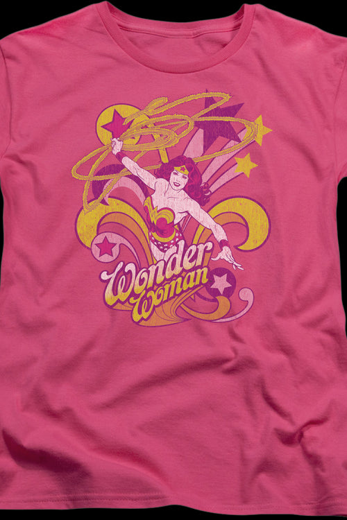 Womens Pink Wonder Woman Shirtmain product image