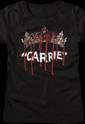 Womens Prom Crown Carrie Shirt