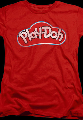 Womens Red Play-Doh Shirt