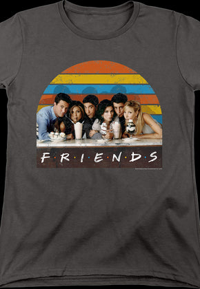 Womens Retro Friends Shirt