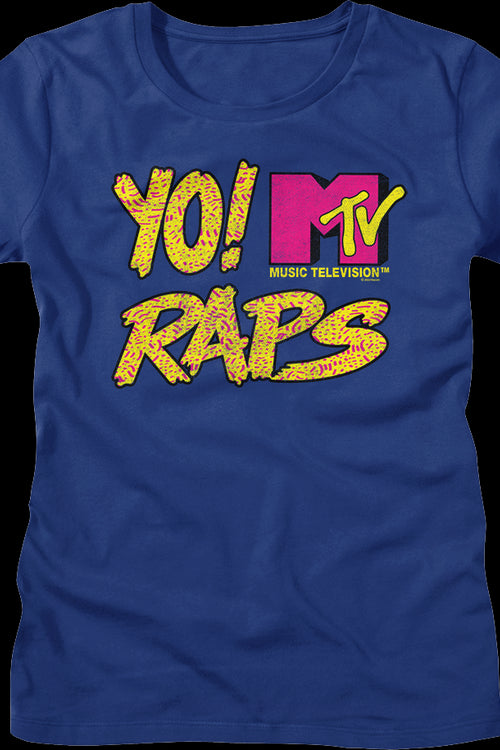 Womens Retro Logo Yo! MTV Raps Shirtmain product image
