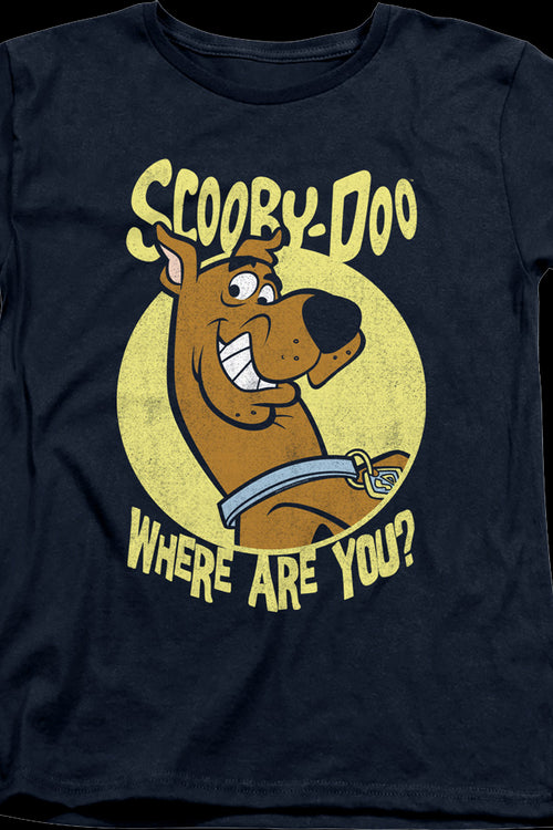 Womens Scooby-Doo Where Are You Shirtmain product image