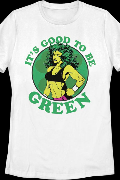 Women's She-Hulk It's Good To Be Green Marvel Comics Shirtmain product image