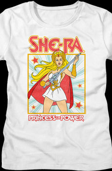 Womens She-Ra Princess of Power Pose Masters of the Universe Shirt
