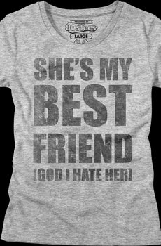 Womens She's My Best Friend Heathers Shirt