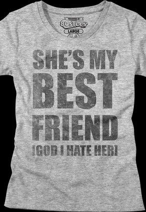 Womens She's My Best Friend Heathers Shirt