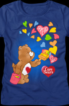 Womens Spread Love Care Bears Shirt