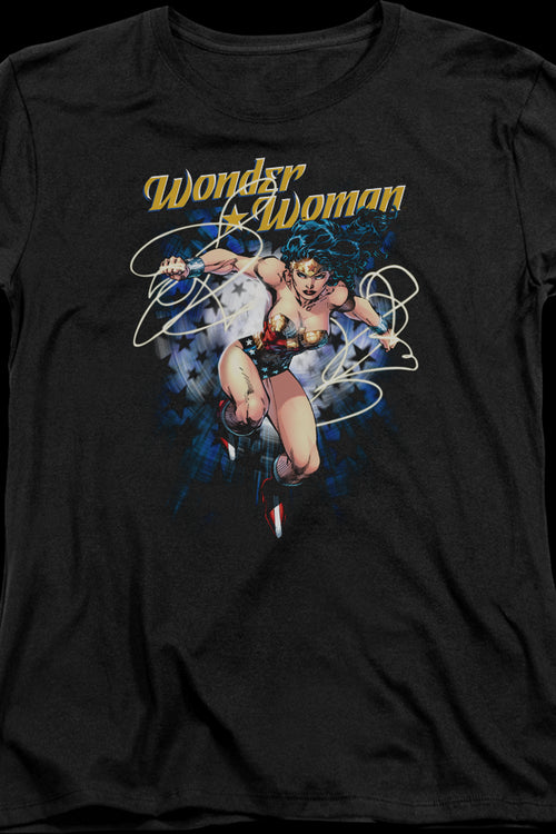 Womens Starburst Wonder Woman Shirtmain product image