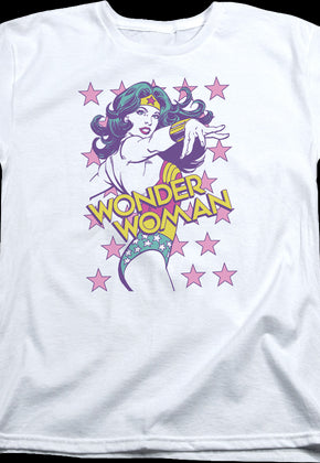Womens Stars Wonder Woman Shirt
