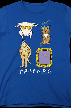 Womens Symbols Friends Shirt
