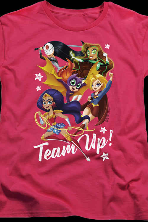 Womens Team Up DC Super Hero Girls Shirtmain product image