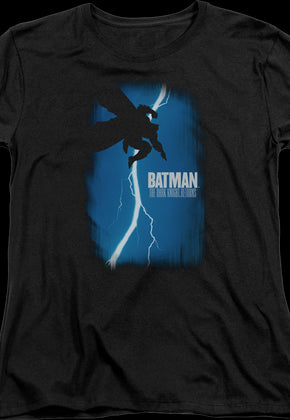 Womens The Dark Knight Returns Comic Book Cover Batman Shirt