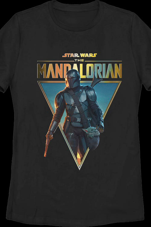 Womens The Mandalorian Season 2 Poster Star Wars Shirtmain product image