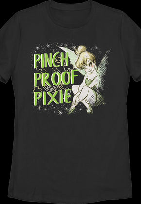 Womens Tinker Bell Pinch Proof Pixie Disney Shirt