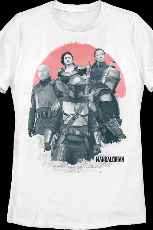 Womens Tragedy Collage The Mandalorian Star Wars Shirtmain product image
