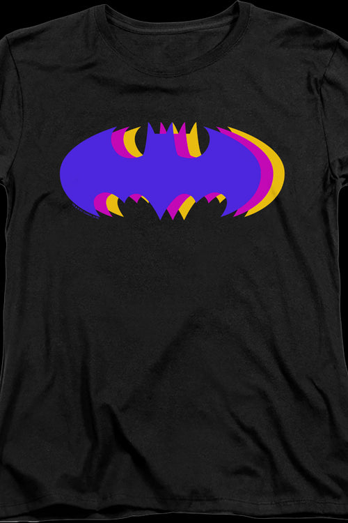 Womens Tri Symbol Batman Shirtmain product image