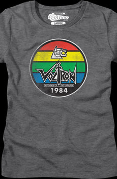 Womens Vintage 1984 Stripes Voltron Shirt