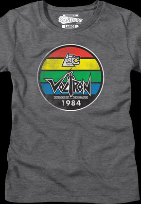 Womens Vintage 1984 Stripes Voltron Shirt
