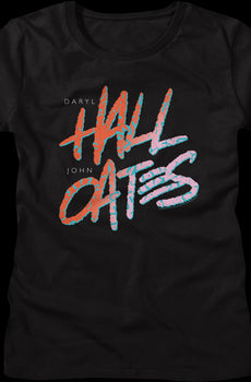 Womens Vintage Names Hall & Oates Shirt