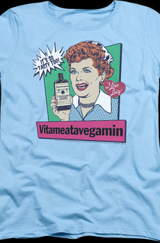 Womens Vitameatavegamin I Love Lucy Shirt