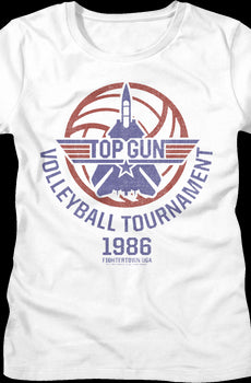 Womens Volleyball Tournament Top Gun Shirt