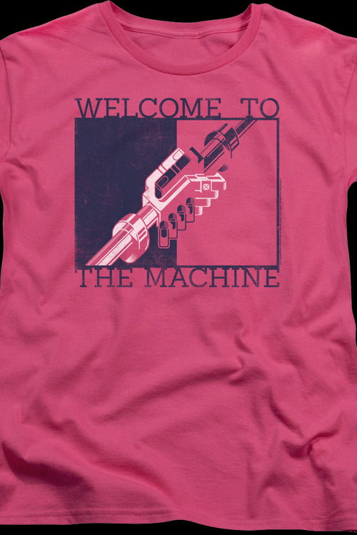 Womens Welcome To The Machine Pink Floyd Shirtmain product image
