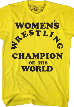 Women's Wrestling Champion T-Shirt