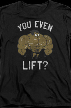 Womens You Even Lift Teen Titans Go Shirt