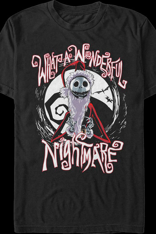 Wonderful Nightmare Before Christmas T-Shirtmain product image