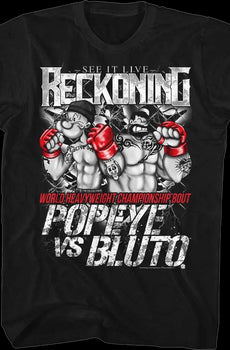 World Heavyweight Championship Bout Popeye T-Shirt