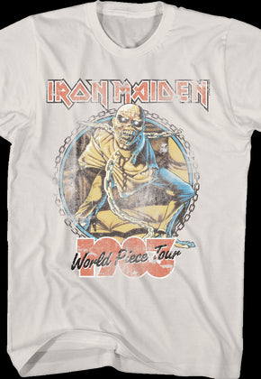 World Piece Tour Iron Maiden T-Shirt