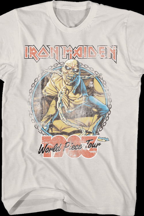 World Piece Tour Iron Maiden T-Shirtmain product image