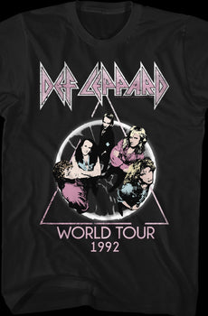 World Tour 1992 Def Leppard T-Shirt
