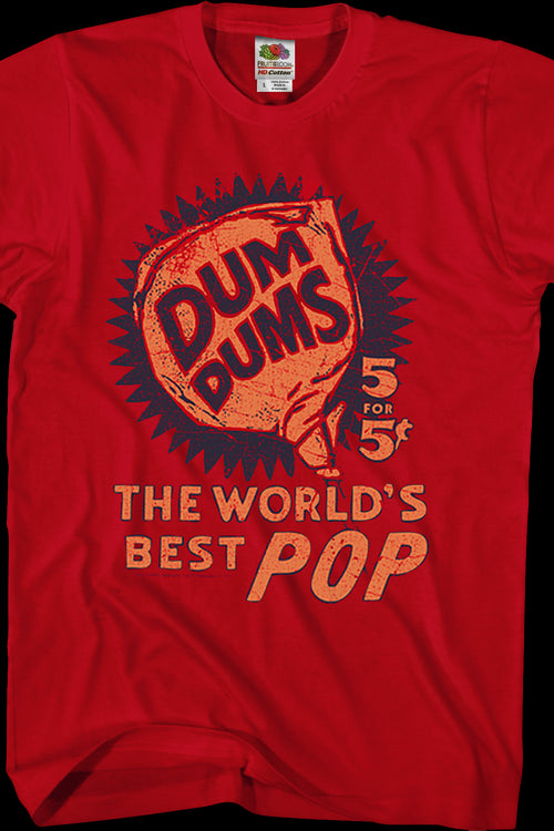 World's Best Pop Dum-Dums T-Shirtmain product image