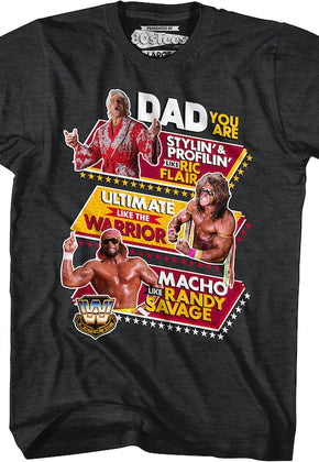 WWE Wrestling Legends Father's Day Shirt
